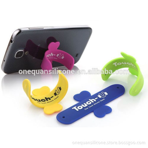 Trade Assurance gold supplier touch-u silicone phone stand wholesale